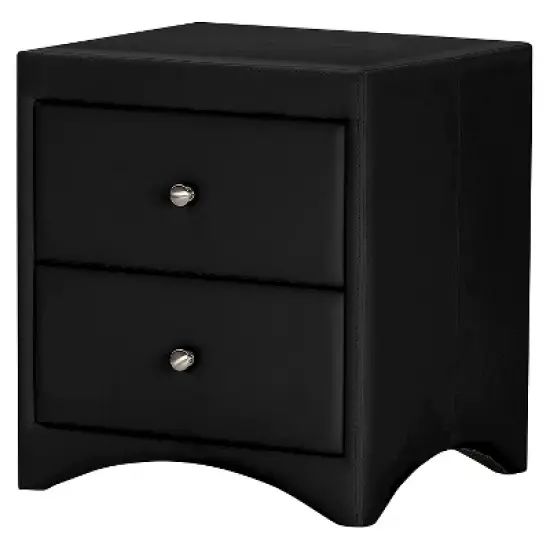 Dorian Modern Nightstand - Baxton Studio image {3}