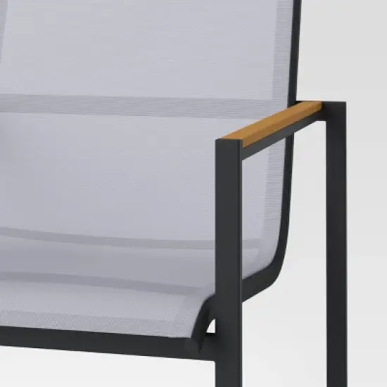 Henning 3pc Patio Bistro Set - Off-White - Project 62&trade; image {5}