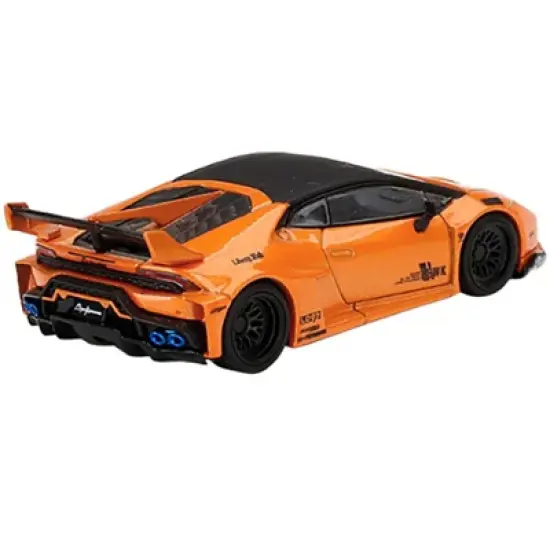 Lamborghini Huracan GT LB WORKS Arancio Borealis Orange Met. w/Gray Met. Top 1/64 Diecast Model Car by True Scale Miniatures image {2}