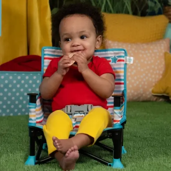 Bright Starts Disney Baby Pop N Sit Portable Booster Seat image {8}