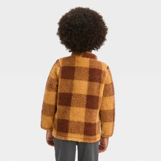 Toddler Boys' Faux Shearling 'Zip-Up' Jacket - Cat & Jack&trade; image {1}