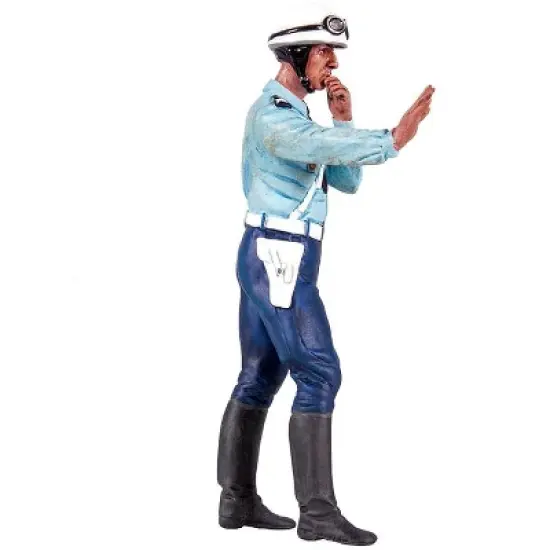 1975-1980 Paul French Police Motorcycle Officer Figurine for 1/18 Scale Models by Le Mans Miniatures image {2}