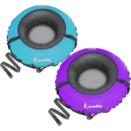 Bradley Set of 2 heavy duty tubes for floating the river; Whitewater tube; Rubber inner tube with cover for river floating; river raft image {15}