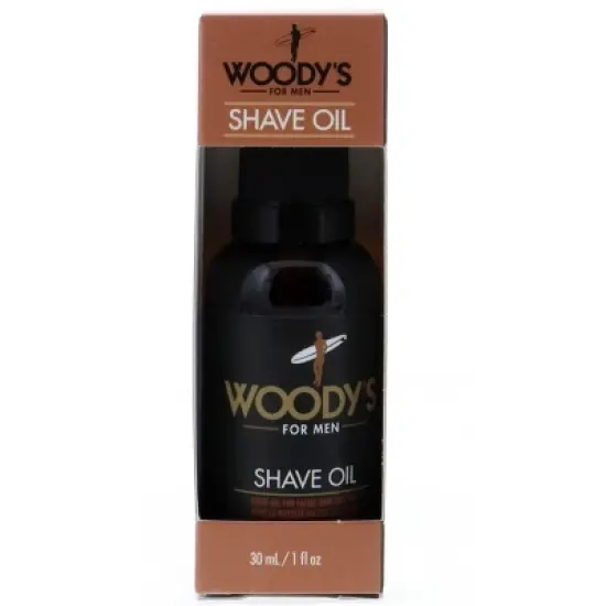 Woody's Shave Oil for Men, 1 oz image {4}