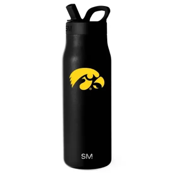NCAA Iowa Hawkeyes Simple Modern Mesa Stainless Water Bottle - 34oz image {3}