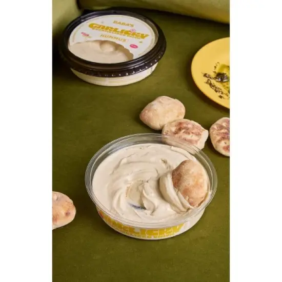 Baba's Garlicky Caramelized Onion Hummus - 10oz image {5}