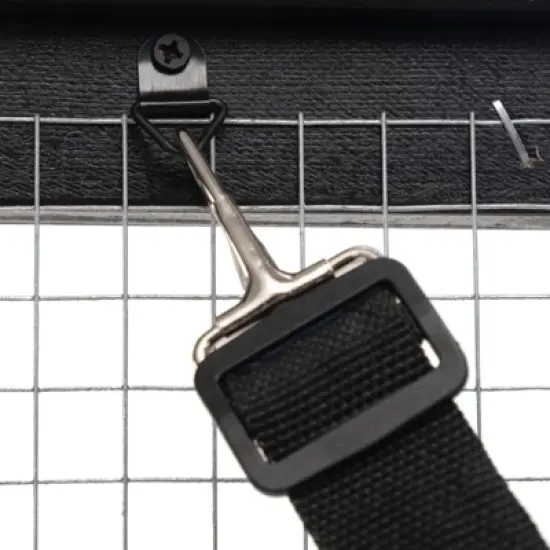 AZL1 Life Concept Pet Crates and Houses Gothic Feral Cat Shelter, Wooden Cat Enclosure, Kitten Cage Condo, Black, 33.3"*39.4"*63.8" image {3}