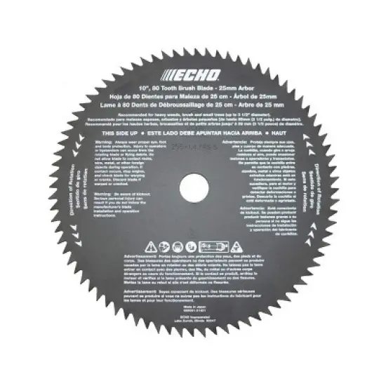 Echo Genuine OEM Replacement Circular Saw Blade - 69500121431 image {2}