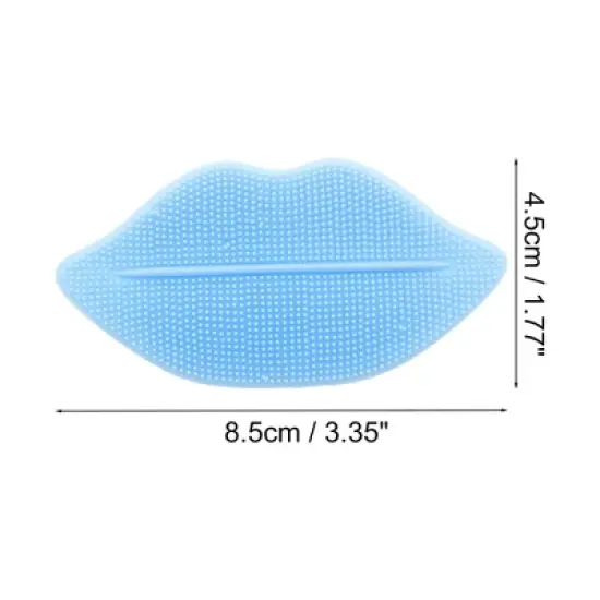 Unique Bargains Silicone Facial Cleansing Brush 3.35"x1.77"x0.91" 1 Pc image {3}