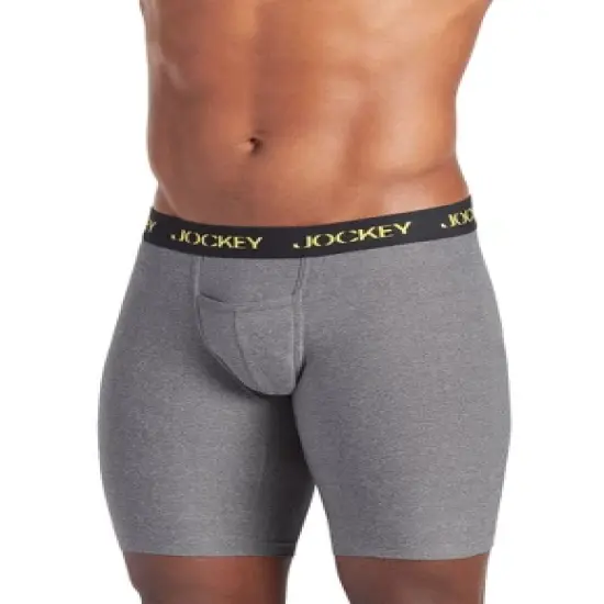 Jockey Men's Sport Microfiber 10" Midway Brief image {3}