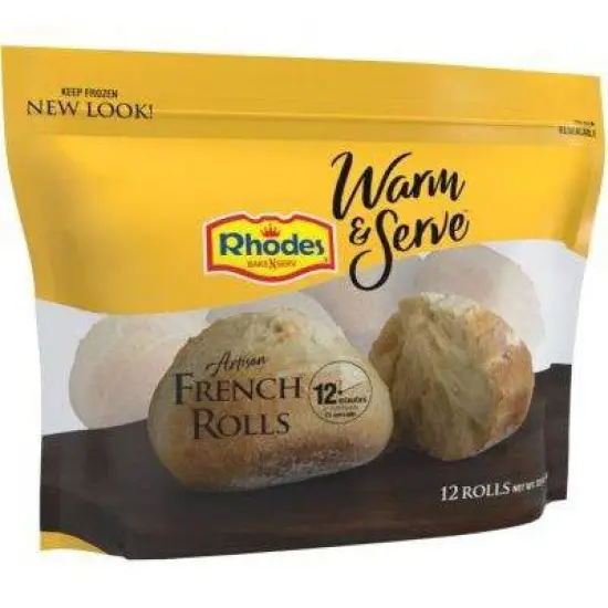 Rhodes Frozen Artisan French Rolls - 22.8oz/12ct image {1}