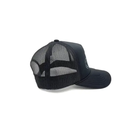 Men's Smiley World Cotton Baseball Hat - Black image {1}