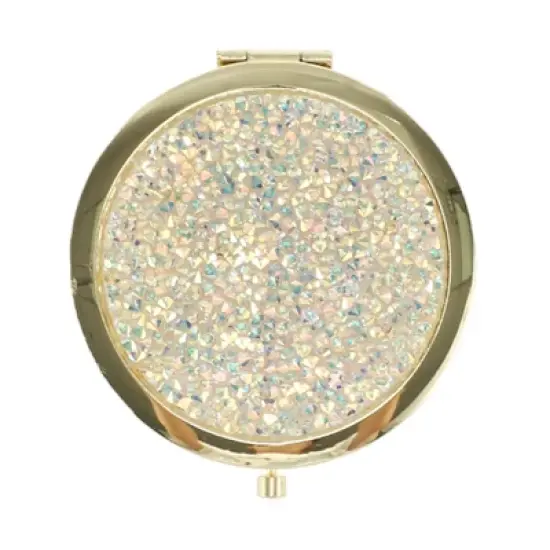 Unique Bargains Durable Round Cosmetic Mirror 1 Pc image {4}