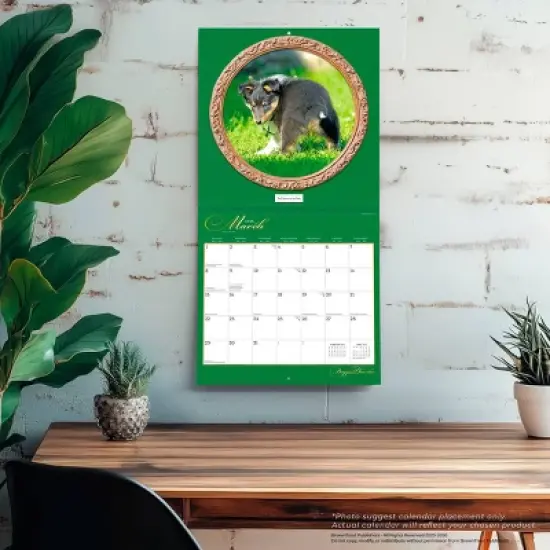 BrownTrout 2026 Doggie Doo-Doo 12"x24" Hanging Square Wall Calendar Plastic-Free image {4}
