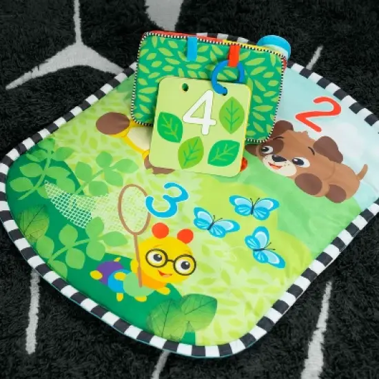 Baby Einstein Discover Garden Tummy Time Baby Playmat and Mirror image {13}
