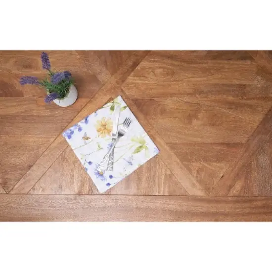 C&F Home Lovely Blues Cotton Cloth Napkins Set of 6 image {4}