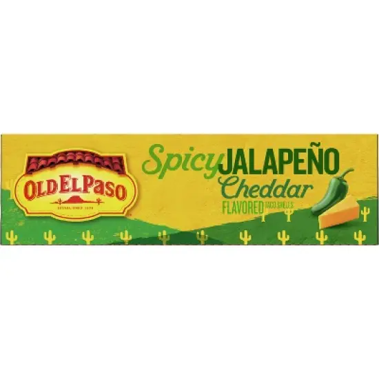 Old El Paso Gluten Free Taco Shells Bold Jalapeno Cheddar - 5.4oz image {6}