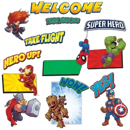 Eureka&reg; Marvel&trade; Super Hero Adventure - Welcome Bulletin Board Sets image {3}