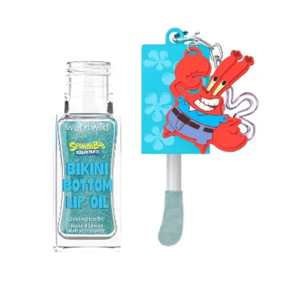 Wet n Wild Spongebob Cooling Lip Oil with Keychain - 0.25 fl oz image {9}