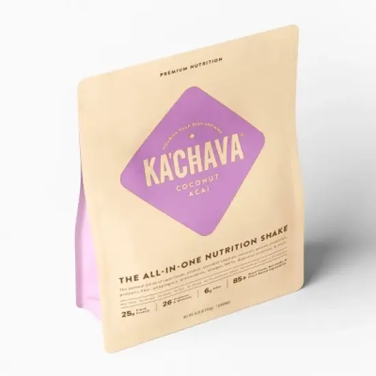 Ka'Chava All-In-One Plant Based Nutrition Shake Powder - Coconut Acai - 15.31oz image {2}