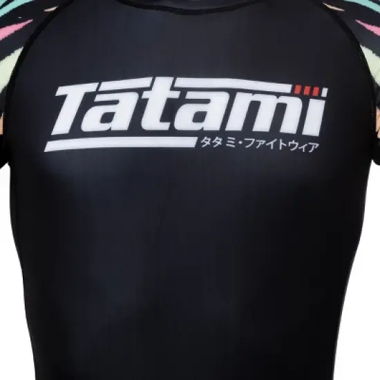 Tatami Fightwear Recharge Short Sleeve Rashguard - Neon image {4}