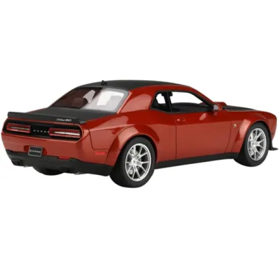 2020 Dodge Challenger R/T Scat Pack Widebody Sinamon Stick Brown and Black 50th Anniversar 1/18 Model Car by GT Spirit for ACME image {2}