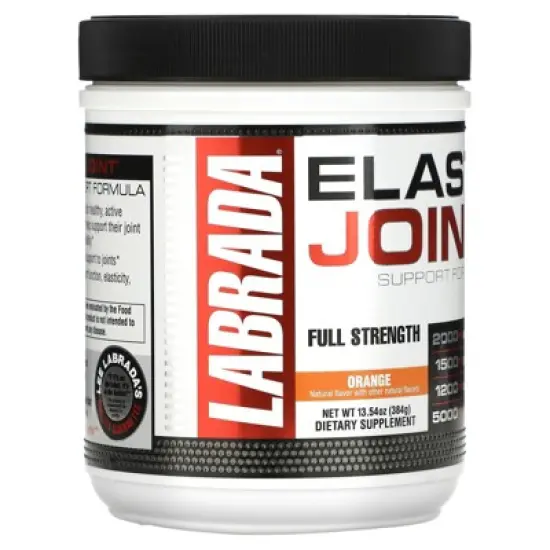 Labrada Nutrition ElastiJoint, Joint Support Formula, Orange , 13.54 oz (384 g) image {3}
