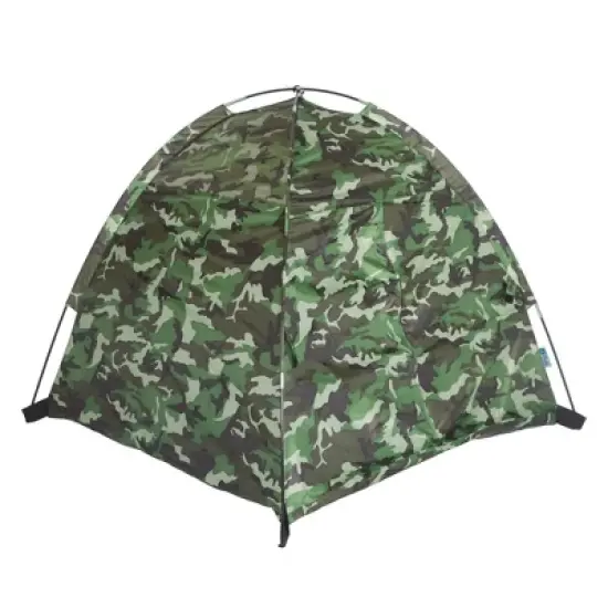 Pacific Play Tents Kids Green Camo Camping Kit image {1}