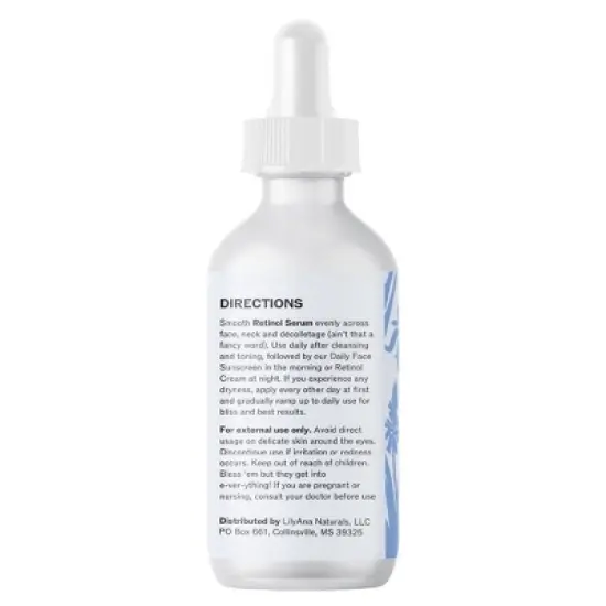 LilyAna Naturals Retinol Face Serum - 1oz image {2}