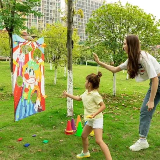 Joyfy 31 Pcs Carnival Game Set - Including Ring Toss Games, Bean Bags, and Cones for Kids Indoor Outdoor Play, Family Activities and Holiday Party image {5}