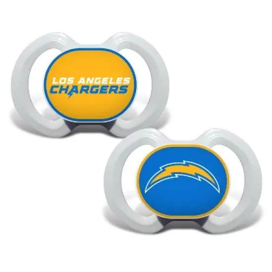 BabyFanatic Officially Licensed Pacifier 2-Pack - NFL Los Angeles Chargers image {6}