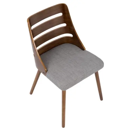 Trevi Mid Century Modern Dining Chair - Gray - LumiSource image {5}