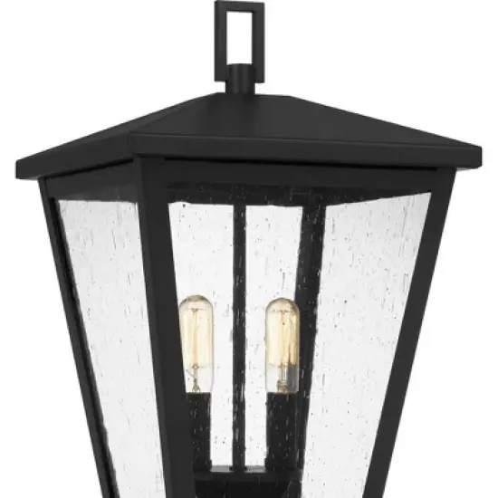 Quoizel Lighting Joffrey 2 - Light Post Light in  Matte Black image {3}