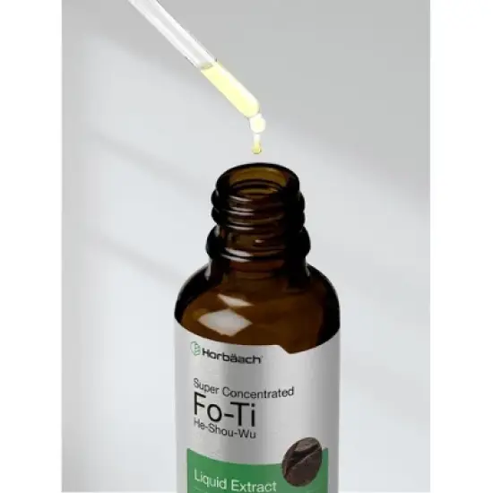 Horbaach Fo Ti Root Liquid Extract (He Shou Wu) | 2 fl oz image {2}