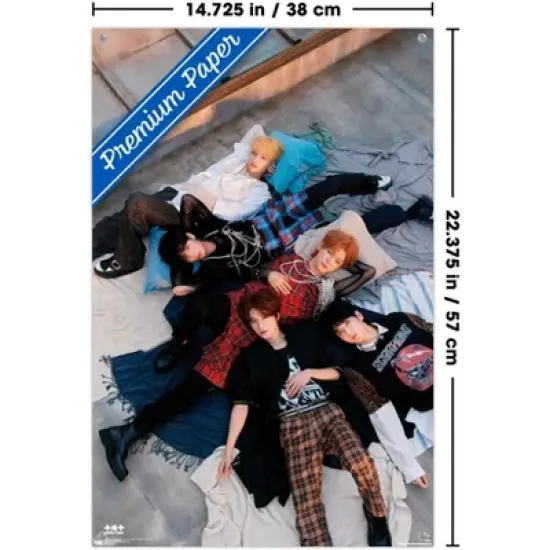 Trends International TOMORROW X TOGETHER - The Name Chapter: FREEFALL - CLARITY Unframed Wall Poster Prints image {2}