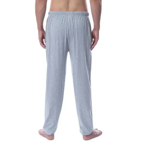 The Big Bang Theory Mens' Bazinga! Comic Sayings Jogger Pajama Pants Grey image {2}