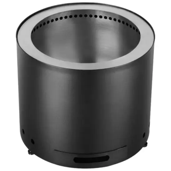 Smokeless Fire Pit Stove Bonfire 15 in Dia Wood Burning Stainless Steel image {7}