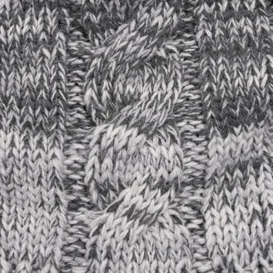 Heat Retainers by MUK LUKS&reg; Women's Heat Retainer Snood Neck Up - Medium Grey Heather image {1}