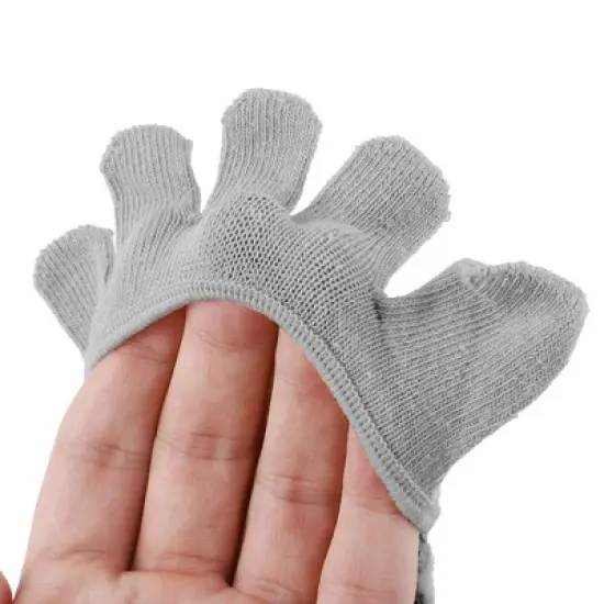 Unique Bargains Women's Cotton Breathable Split Toe Compression Socks Non-Slip 6 Pairs image {4}