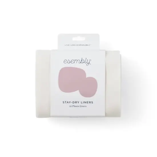 Esembly Stay-Dry Reusable Diaper Insert Liners - 12ct image {6}