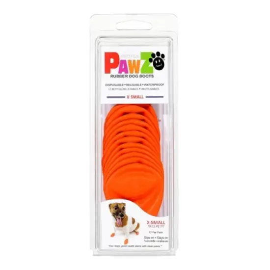 Pawz 12pc Rubber Dog Boots image {10}