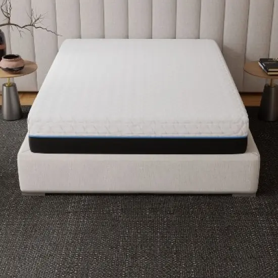NicBex 12 Inch Twin XL Memory Foam Mattress Copper Infused Mattress with Gel Comfort Layer for Bedroom image {5}