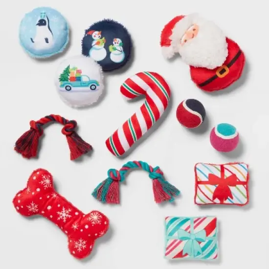 Days of Dog Plush Rope Dog Toy Set - 12pk - Wondershop&trade; image {2}