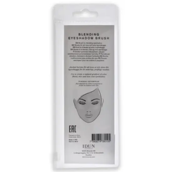 Idun Minerals Angled Blending Brush - 010 - 1 Pc Brush image {3}