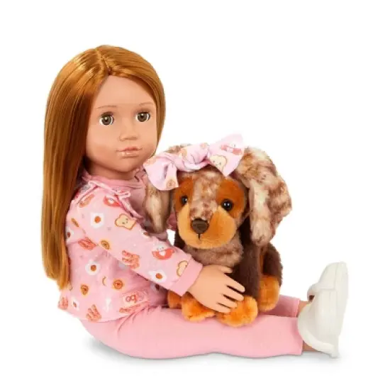 Our Generation Claudia & Cinnamon 18" Matching Doll & Pet Set image {4}