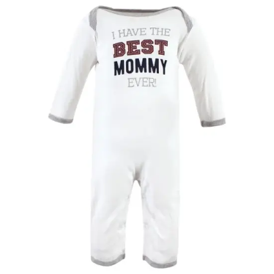Hudson Baby Infant Boys Cotton Coveralls, Mamas Boy image {4}