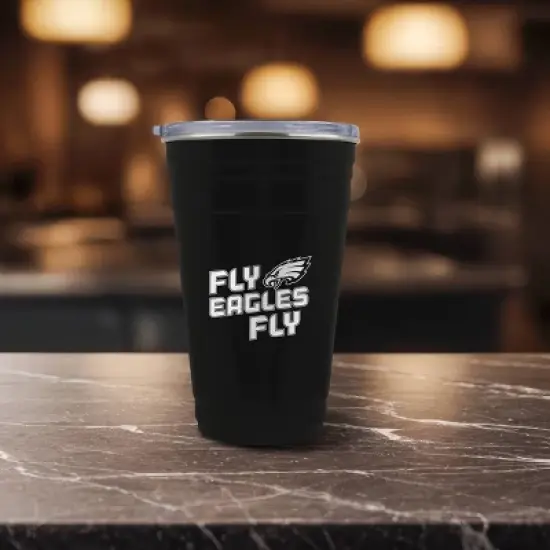 NFL Philadelphia Eagles 22oz Rally Cry Tailgater Tumbler image {2}