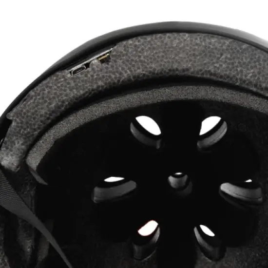 Krash Bluetooth Speaker Youth Bike Helmet - Black image {6}