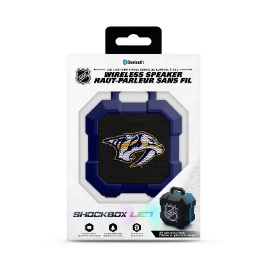 NHL Nashville Predators LED Shock Box Speaker image {1}