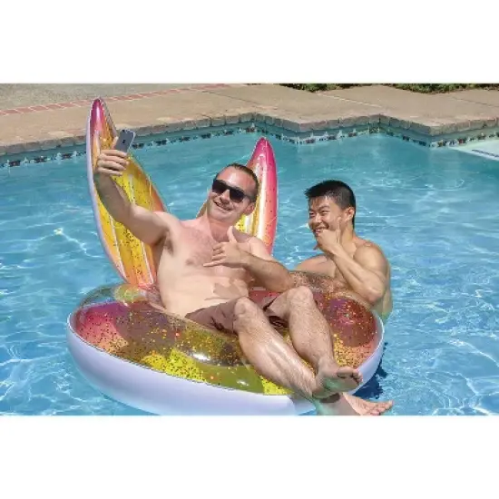 Poolmaster 48'' Glitter Pixie Swimming Pool Tube Float image {12}